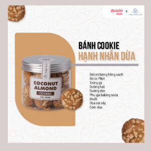 Bánh Cookie Hạnh Nhân Dừa