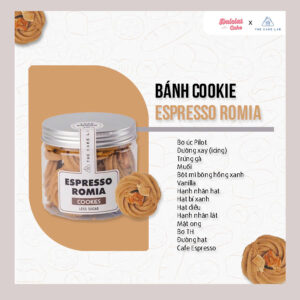 Bánh Cookie Espresso Romia